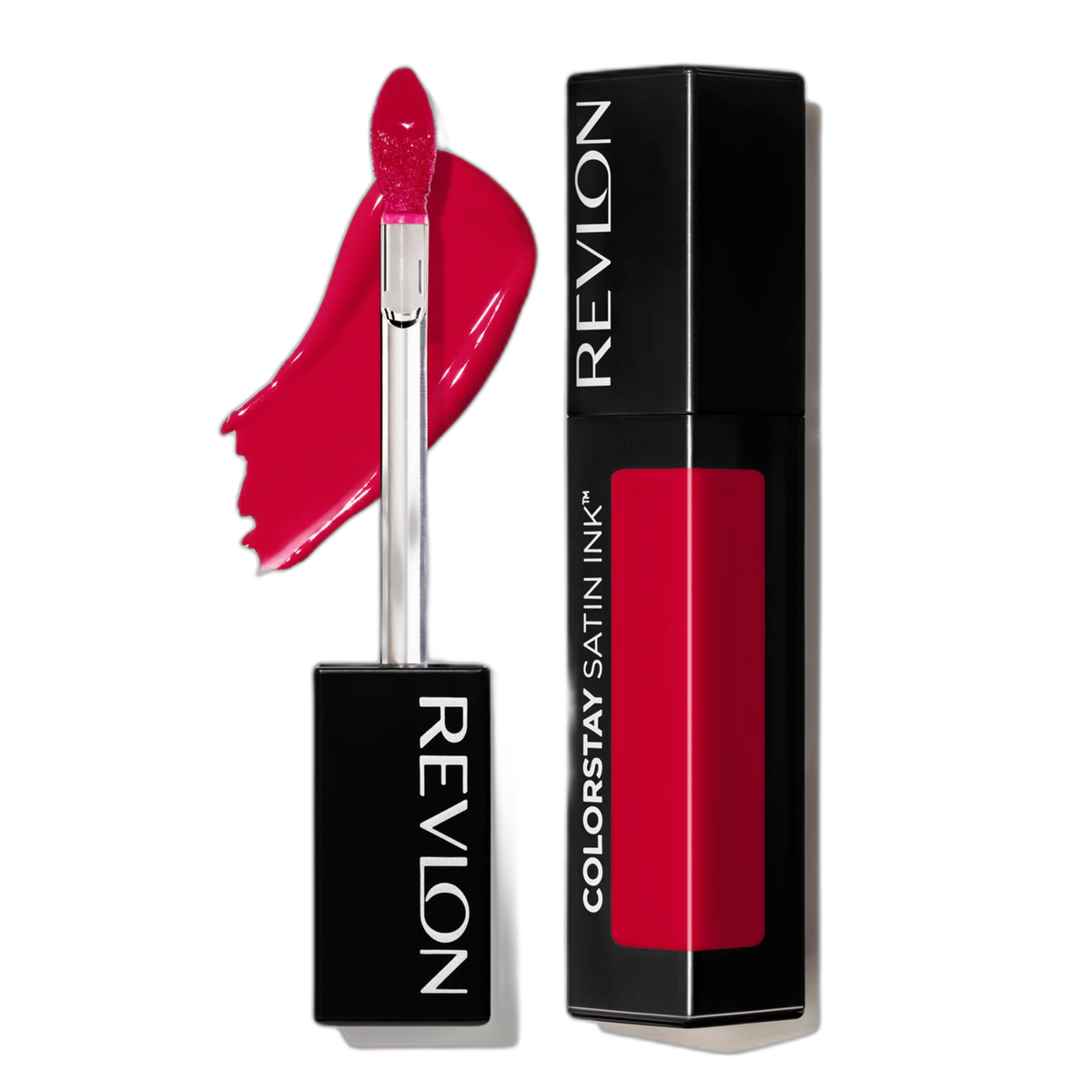 Revlon ColorStay Satin Ink Liquid Lipstick, Longwear Rich Lip Colors, Formulated with Black Currant Seed Oil, 019 My Own Boss, 0.17 fl oz