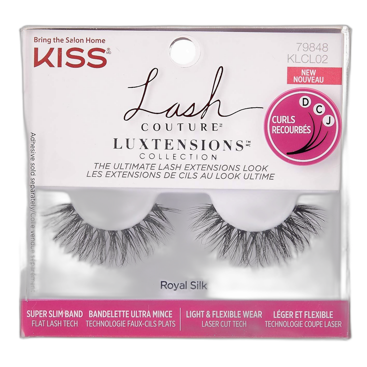 Kiss Lash Couture Luxtensions Royal Silk (Pack of 6)