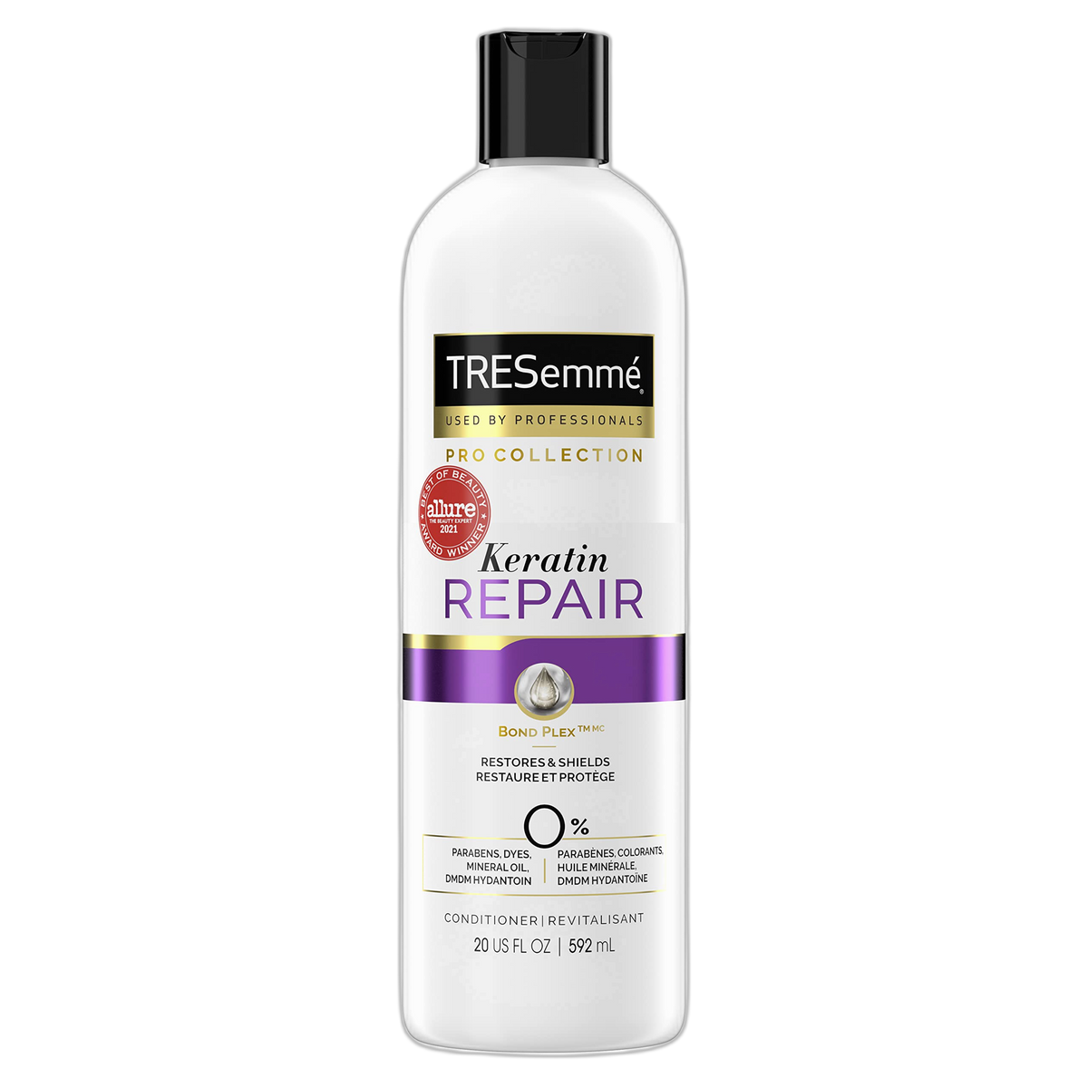 TRESemmé Conditioner for Damaged Hair Keratin Repair Restores and Seals Hair from Damage 20 fl oz
