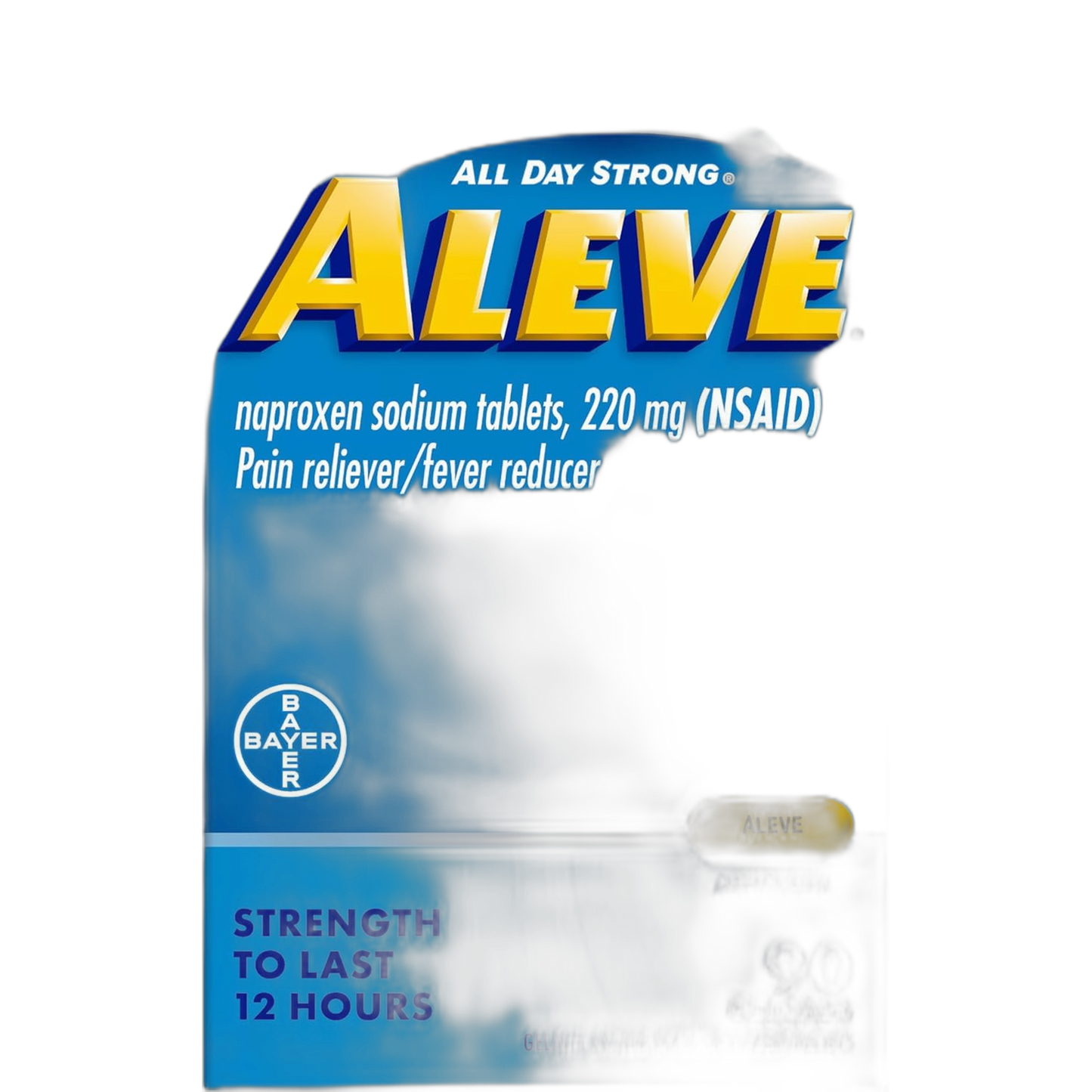 Aleve Pain Reliever & Fever Reducer Gelcaps, Naproxen Sodium, Headache and Back and Body Pain Relief Medicine, for Adults and Children Ages 12 and Up, 90 Count