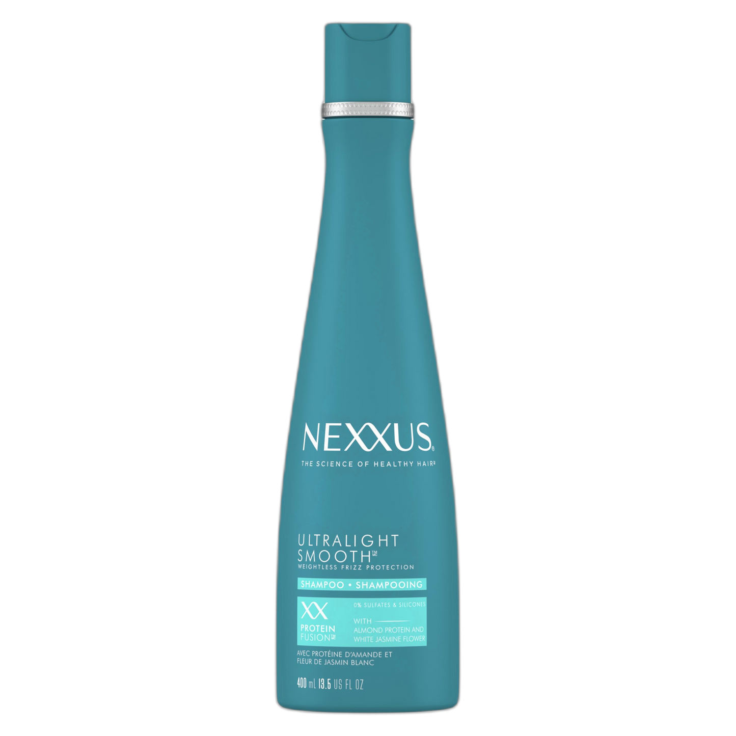 NEXXUS Ultralight Smooth Shampoo for Dry and Frizzy Hair Weightless Smooth Hair Treatment to Block Out Frizz 13.5 fl oz