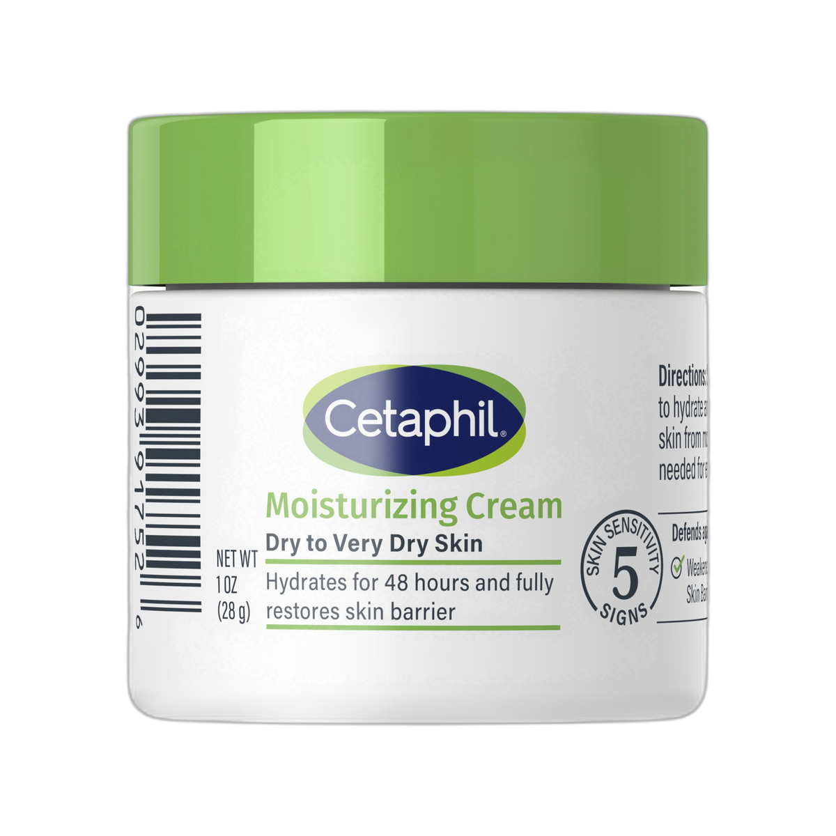 Cetaphil Face & Body Moisturizer, Hydrating Moisturizing Cream for Dry to Very Dry, Sensitive Skin, NEW 1 oz 12 Pack, Fragrance Free, Non-Comedogenic, Non-Greasy
