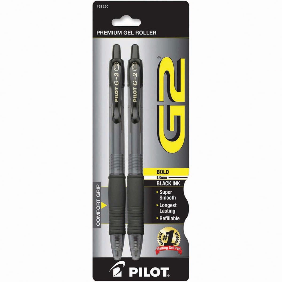 Pilot G2 Bold Black 2 pk product image 1