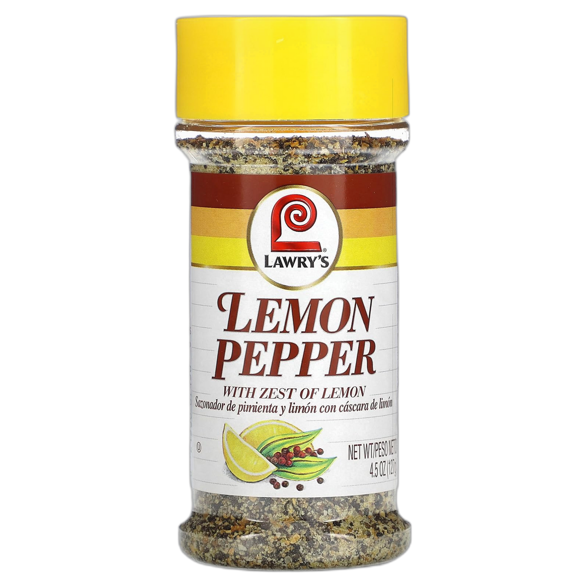 Lawry's Lemon Pepper, 4.5 OZ