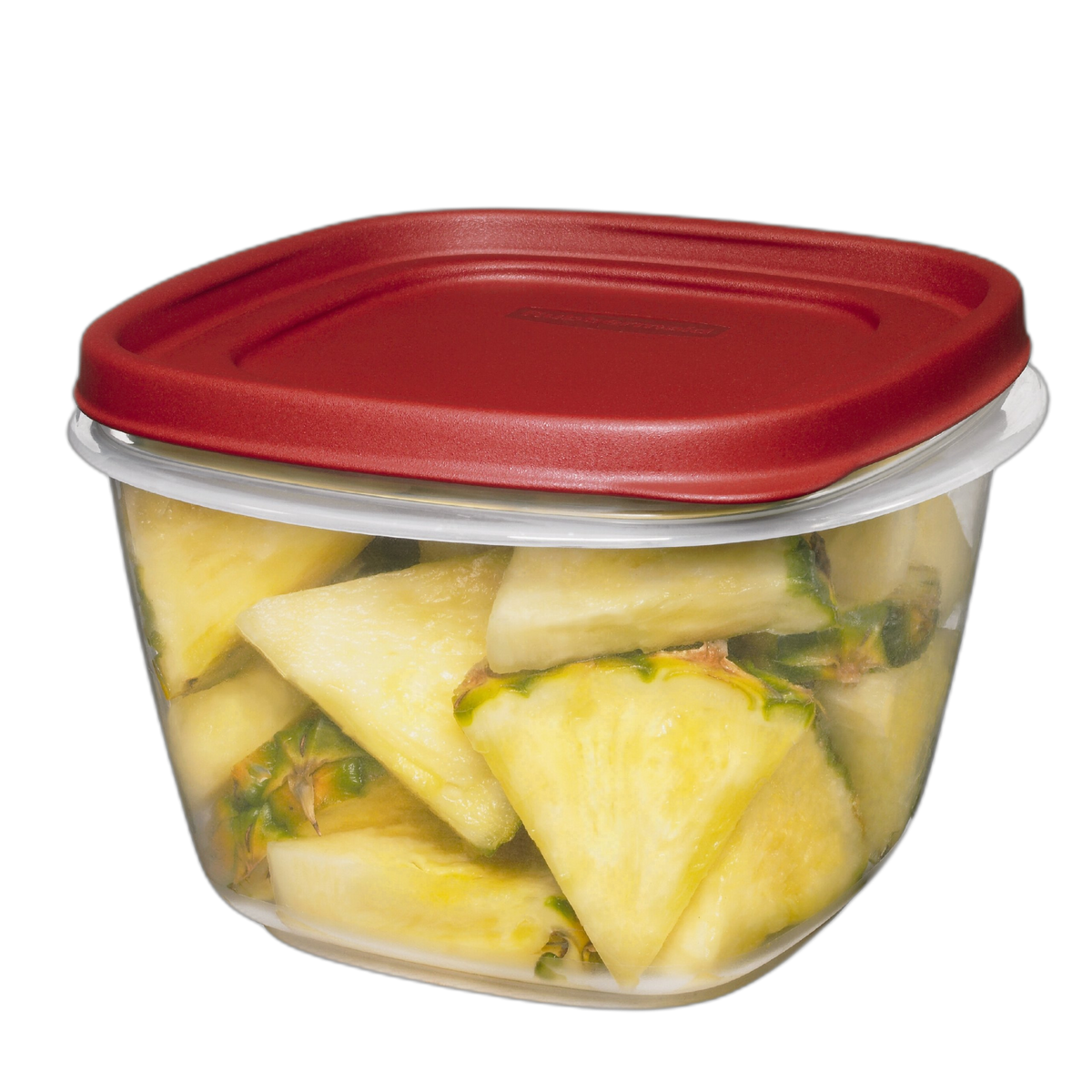 Rubbermaid Easy Find Lid 7-Cup Food Storage Container, Red