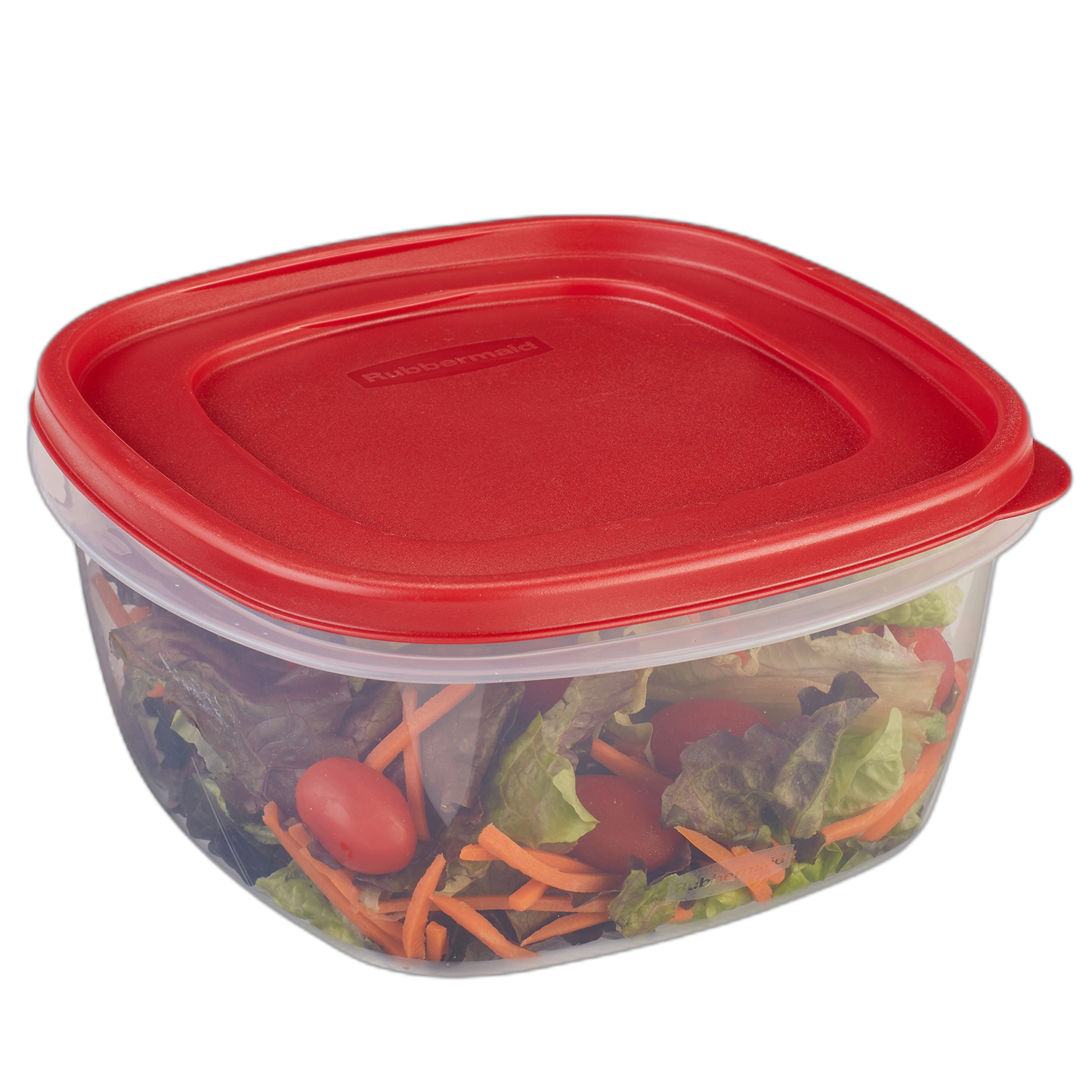 Rubbermaid Easy Find Lids Food Storage Container, 14 Cup, Racer Red