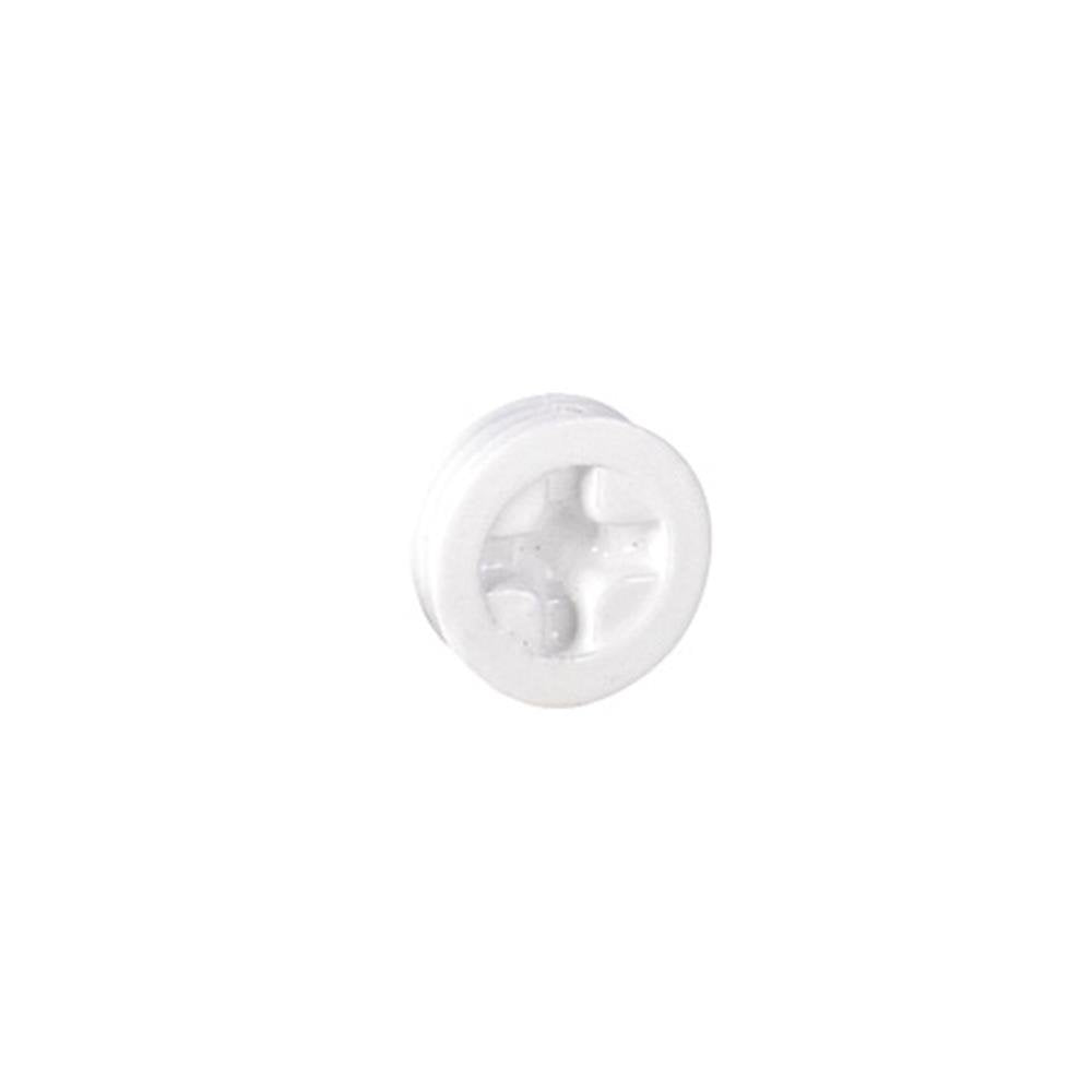 TayMac CP450WH Metallic Closure Plug Weatherproof Accessories, 1/2-Inch Per Polybag, White