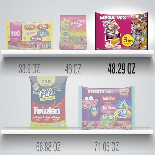 HERSHEY'S Bag, 48.29 oz (135 Pieces)