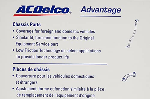 ACDelco Advantage 46G1517A Front Suspension Stabilizer Bar Bushing, Black