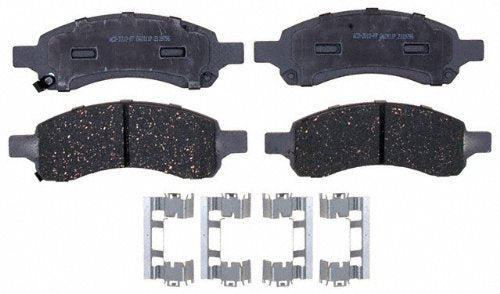 ACDelco Silver 14D1169ACH (19286004) Ceramic Front Disc Brake Pad Set with Hardware