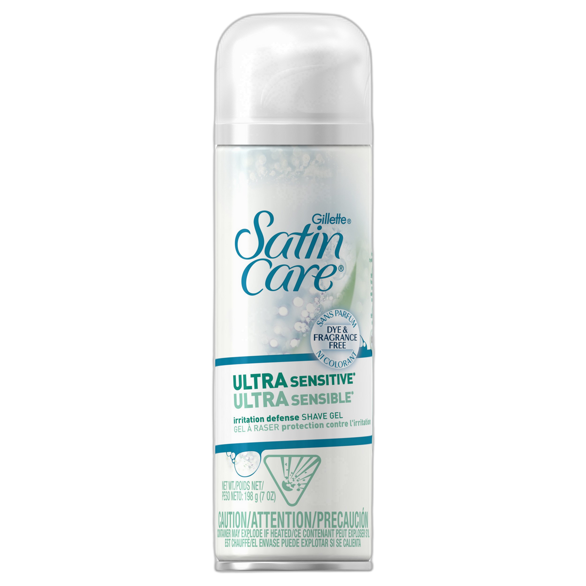 Gillette Satin Care Ultra Sensitive Women's Shave Gel - 7 oz