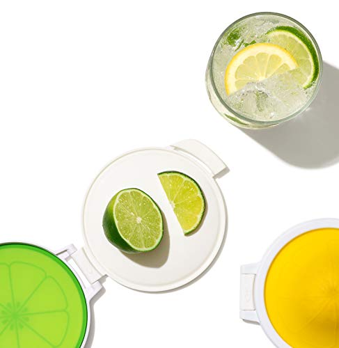 OXO Good Grips Cut & Keep Reusable Silicone Citrus Saver Set - Lemon and Lime