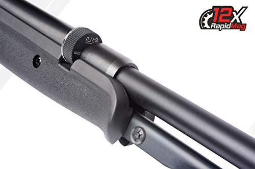 Umarex Synergis Pellet Gun Air Rifle with 3-9x40mm Scope and Rings, 177 Caliber