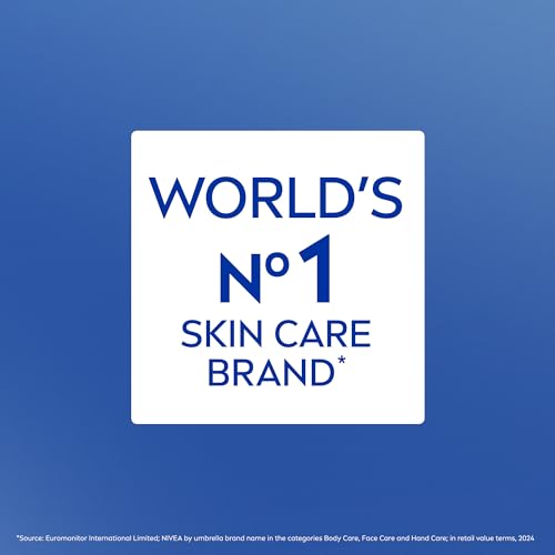 NIVEA Skin Firming & Toning Body Gel Cream with Q10, Hyaluronic Acid and Vitamin C, Clinically Tested Skin Firming & Toning Cream, 72-Hour Moisture, 6.7 Oz Tube