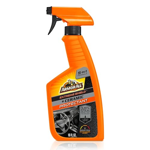 Armor All Extreme Shield Protectant Spray , Interior Car Cleaner with UV Protection Against Cracking and Fading, 16 Fl Oz