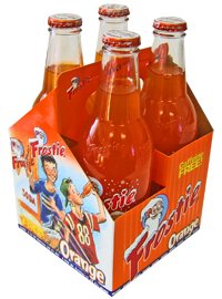 Frostie Orange Soda 24 Bottles