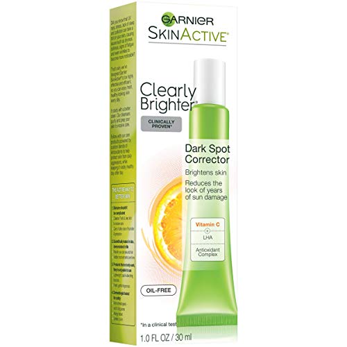 Garnier SkinActive Clearly Brighter Dark Spot Corrector with Vitamin C, 1 Fl Oz, (30mL), 1 Count (Packaging May Vary)