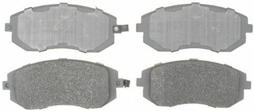 ACDelco Silver 14D929M Semi-Metallic Front Disc Brake Pad Set with Wear Sensor