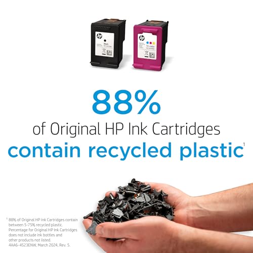 HP 62XL Black High-yield Ink cartridge | Works with HP ENVY 5540, 5640, 5660, 7640 Series, HP OfficeJet 5740, 8040 Series, HP OfficeJet Mobile 200, 250 Series | Eligible for Instant Ink | C2P05AN