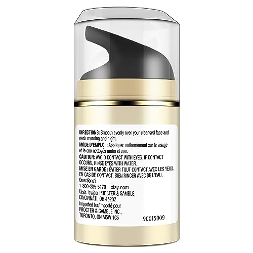 Olay CC Cream, Total Effects Moisturizer with Foundation, 7-in-1 Hydrates, Replenishes, Brightens, Evens Tone, Minimizes Look of Pores, Firms, Smooth- Sheer Coverage, Anti-Aging, 1.7 oz