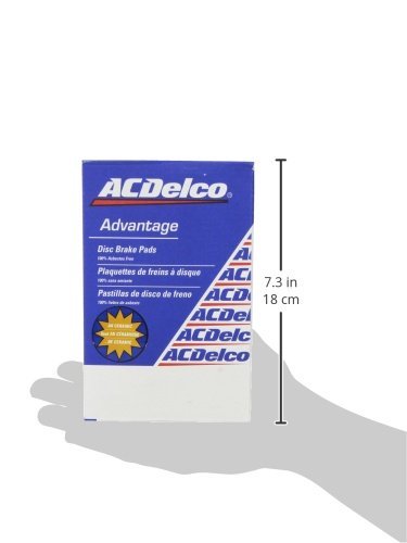 ACDelco Silver 14D325CH Ceramic Rear Disc Brake Pad Set