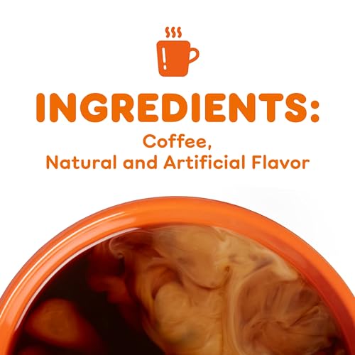 Dunkin' French Vanilla Flavored Ground Coffee, 18 Ounce (Pack of 6)
