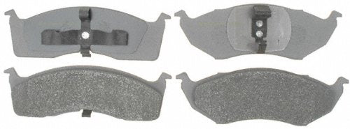 ACDelco Silver 14D591M Semi-Metallic Front Disc Brake Pad Set