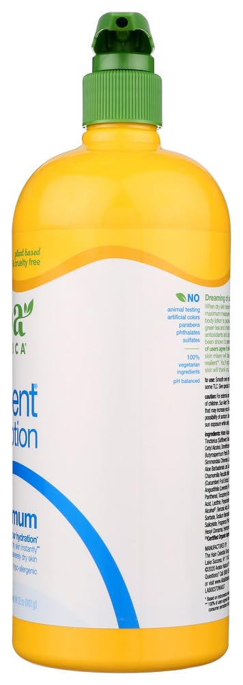 Alba Botanica Very Emollient Body Lotion, Maximum, 32 oz. (Packaging May Vary)