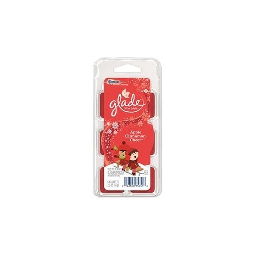 S C JOHNSON WAX 6 Count Apple Cinnamon Melt, 2.3-Ounce