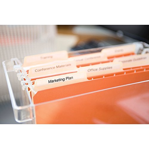 DYMO D1 Labels 1/2-Inch x 23-Foot Roll Black Print on White Self-Adhesive For LabelManager Label Makers