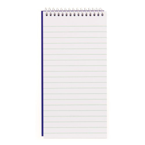 Blueline Reporter Notebook / Note Pad, 4 x 8 inches, 160 Pages / 80 Sheets (AT8B)