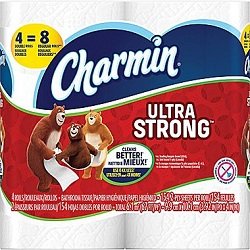 Charmin Toilet Tissue Ultra Strong Double 2-Ply Roll 12Ct