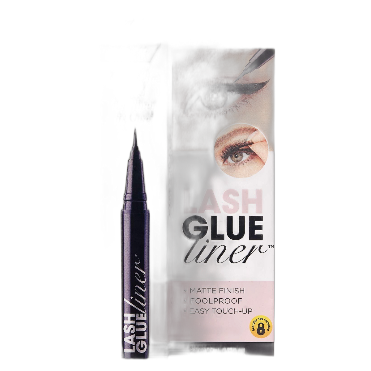 KISS Lash GLUEliner Black False Eyelash Glue, 0.7 mL (0.02 fl. oz.) Each, 3-Pack