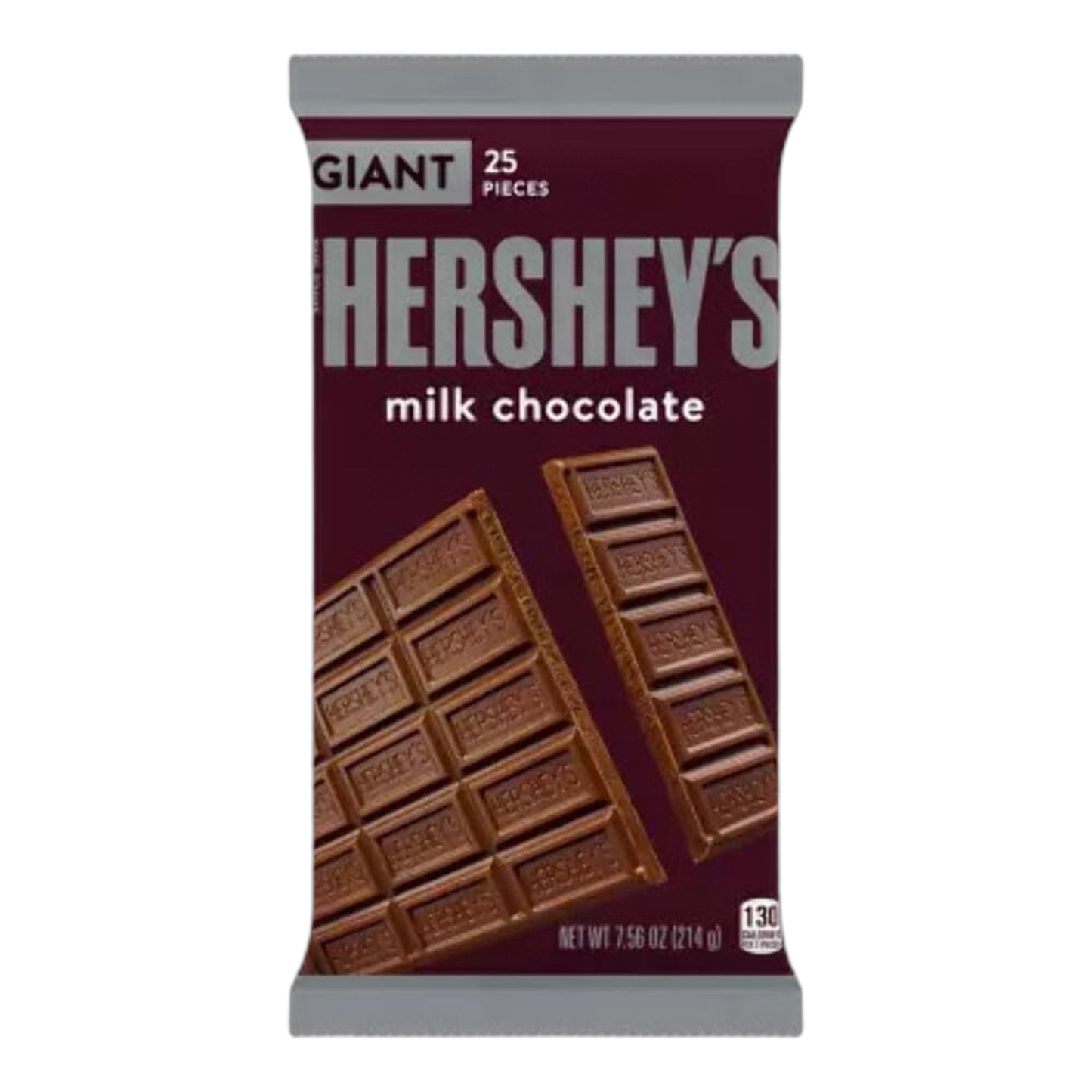 HERSHEY'S Milk Chocolate Giant Bar, 7.56 oz