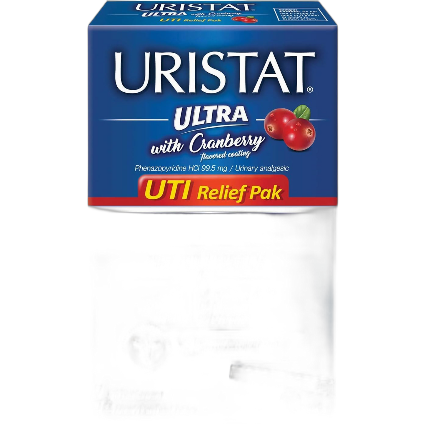 URISTAT Ultra UTI Relief Pack, 1 UTI Test Strip & 12 Pain Relief Tablets (Pack of 4)