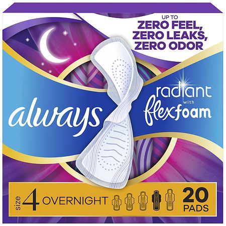 Always Rad Size 4 Scnt 2X WW 20 ct product image 1