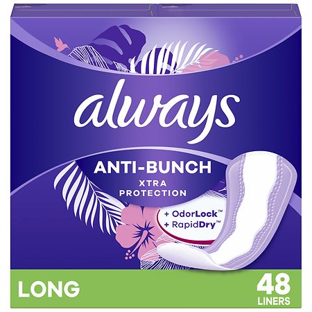 Always 48 ct A/bnch Long Liner product image 1