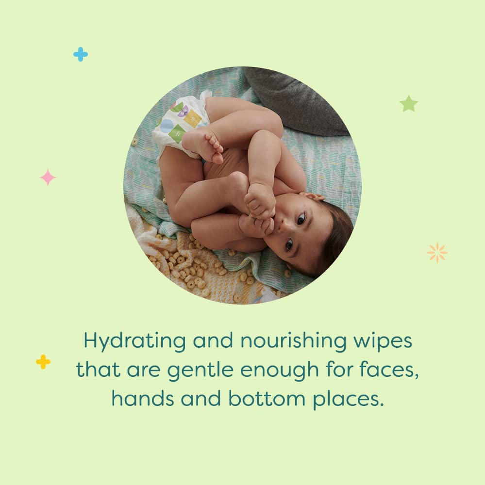 Babyganics Baby Wipes, Unscented, Packaging may vary, 100 Count (Pack of 6)