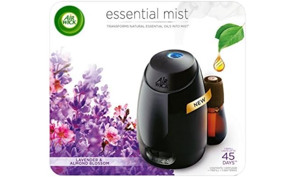 Airwick Essential Mist Kit Lavender & Almond Blossom