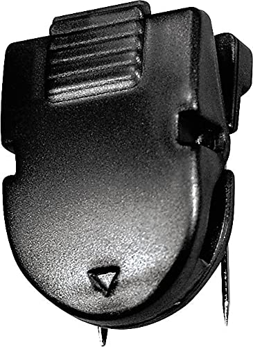ADVANTUS Panel Wall Clip for Fabric Panels, Standard Size, 40-Sheet Capacity, Pack of 20, Black (75344)