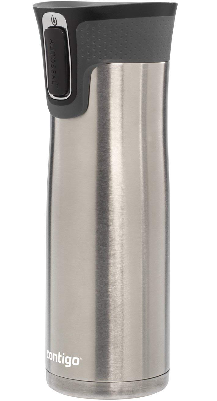 Contigo West Loop Stainless Steel Travel Mug with AUTOSEAL Lid, 24oz., Stainless Steel