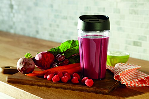 Oster Blender | Pro 1200 with Glass Jar, 24-Ounce Smoothie Cup and Food Processor Attachment, Brushed Nickel - BLSTMB-CBF-000
