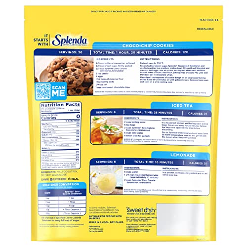 Splenda, No Calorie Sweetener, 9.7 oz