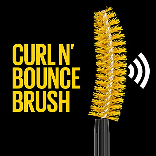 Maybelline Volum' Express Colossal Curl Bounce Washable Curling Mascara, Very Black, 1 Count