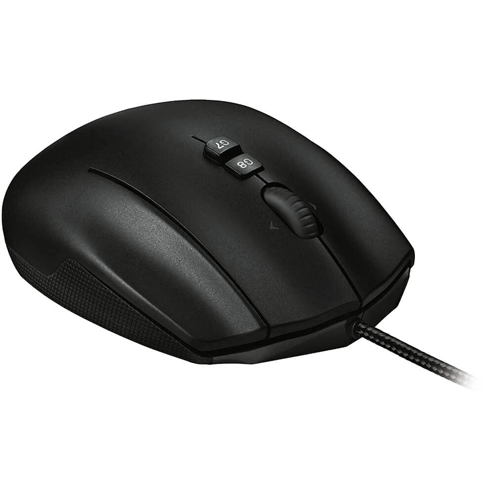 Logitech G600 MMO Gaming Mouse, RGB Backlit, 20 Programmable Buttons, Black