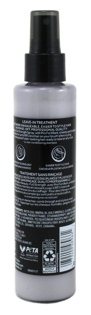 Tresemme Beauty-Full Strength Leave-In Treatment 6.1 Ounce (180ml) (Pack of 2)