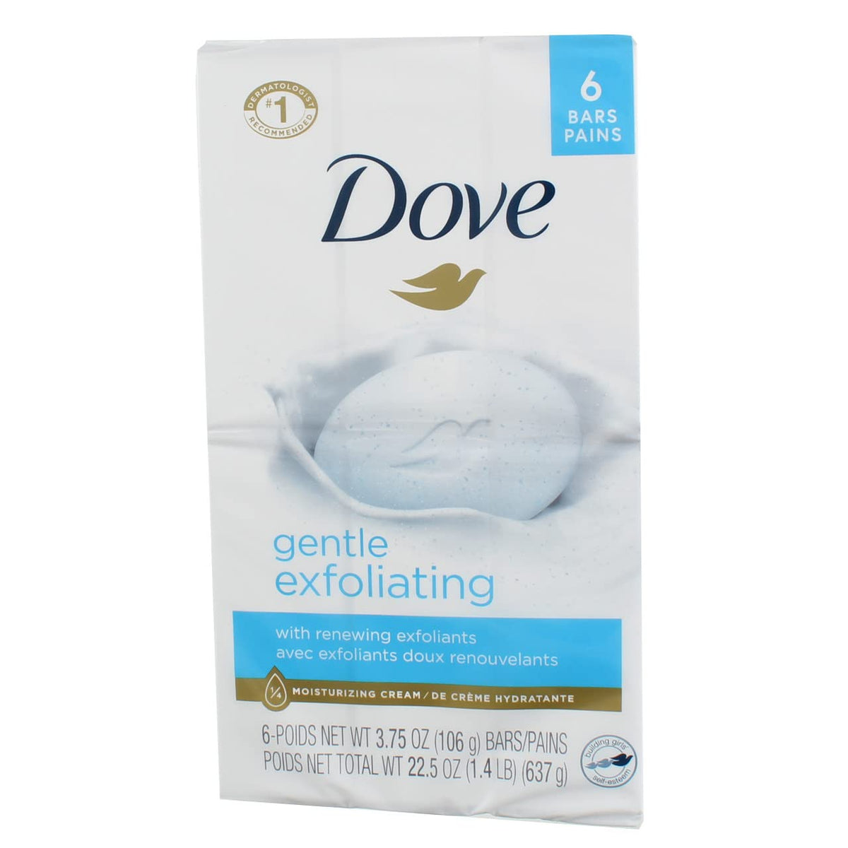 Dove 3.75 oz Bar Exfoliating 6 pk product image 1