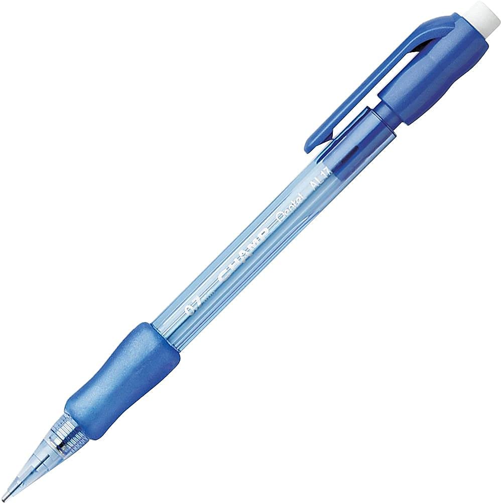 PENAL17CSWUS - Pentel Champ Mechanical Pencil, 0.7 mm, Blue Barrel, 24/Pack (12/Box, 2 Box)