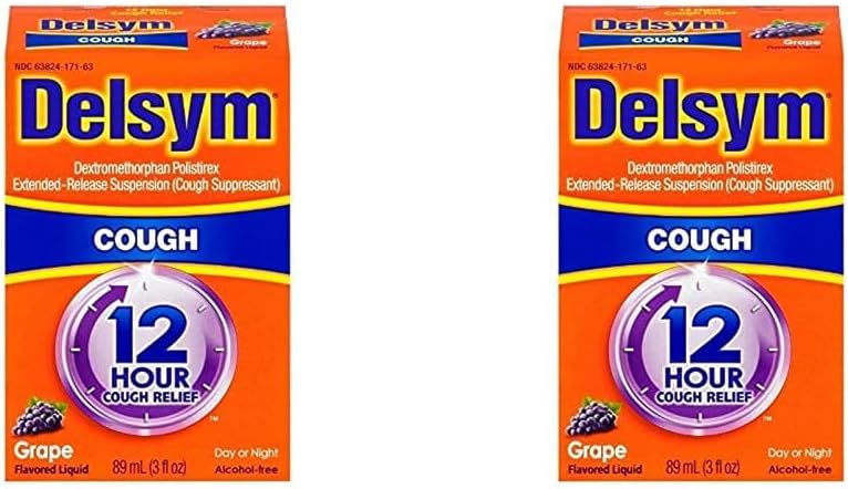 Delsym Cough Grape 3 oz Adult product image 1