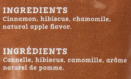 Stash Tea Cinnamon Apple Chamomile Herbal Tea - Naturally Caffeine Free, Non-GMO Project Verified Premium Tea with No Artificial Ingredients, 100 Count (BULK PACKAGING)